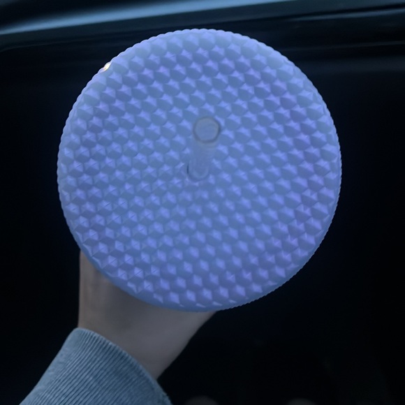 BRAND NEW CONDITION Starbucks 2021 studded icy white lilac - Picture 4 of 5